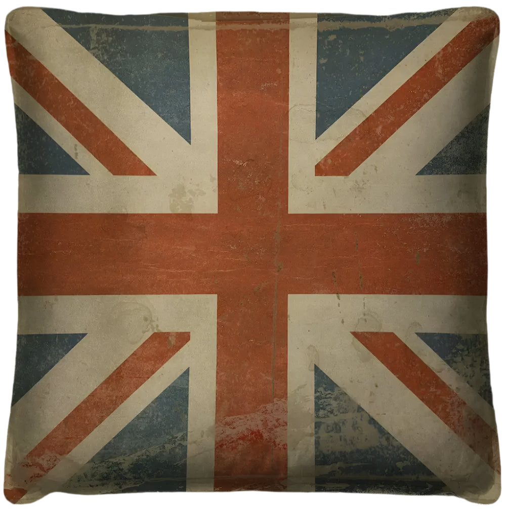 British Flag Throw Pillow