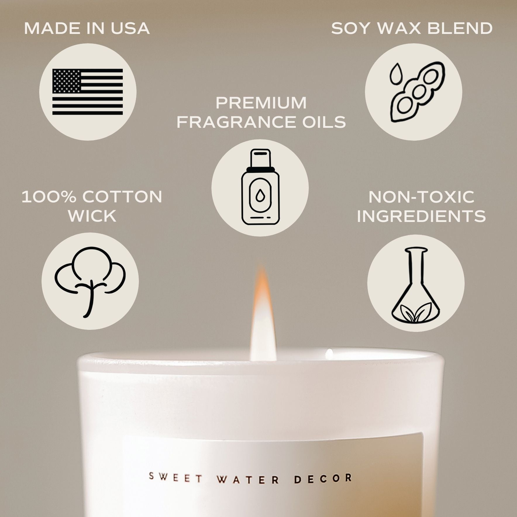 Spa Day White Jar Candle