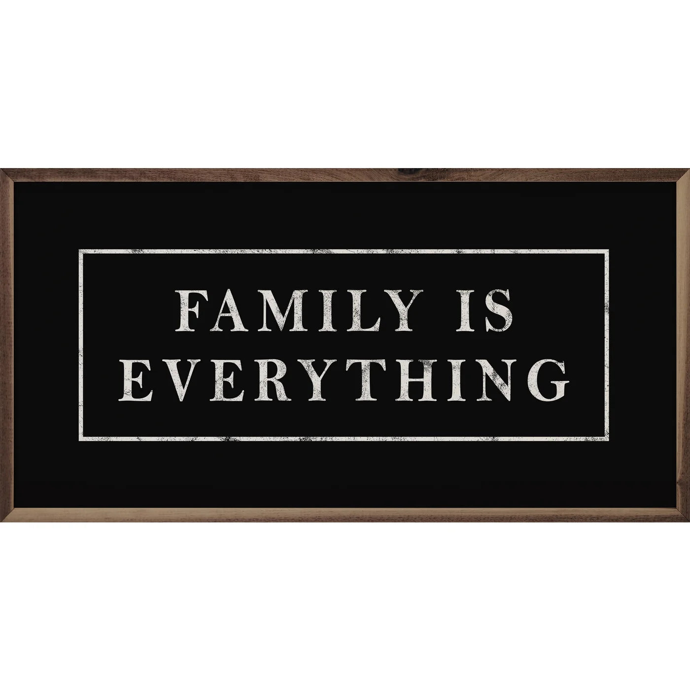 Family Is Everything Wood Framed Print