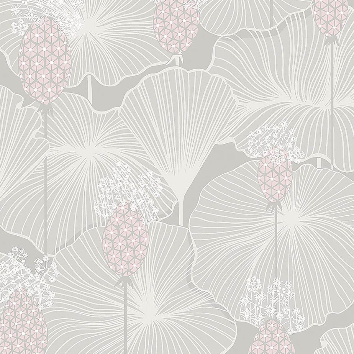 Schumacher Umbrella Leaves Wallpaper