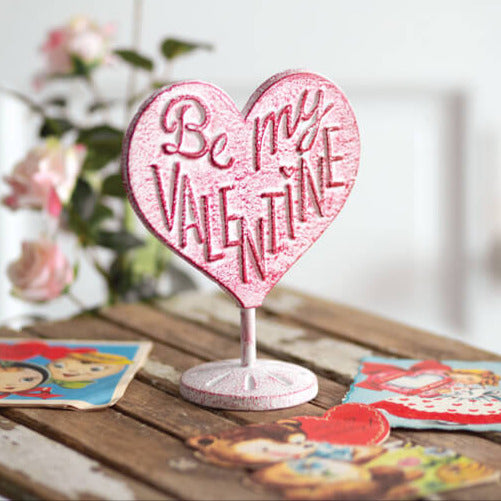 Be My Valentine Tabletop Sign