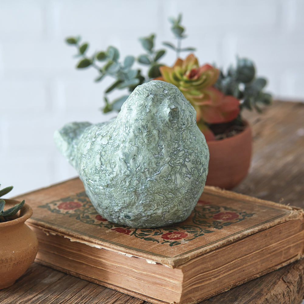 Earthy Bird Figurine