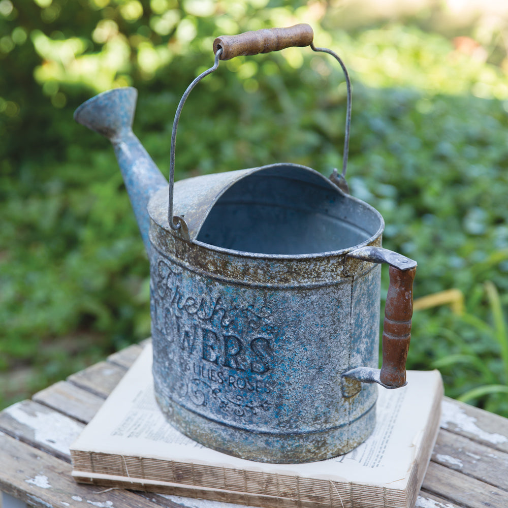 Fresh Flowers Watering Can