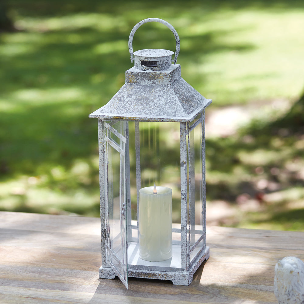 Rustic Cottage Paned Lantern