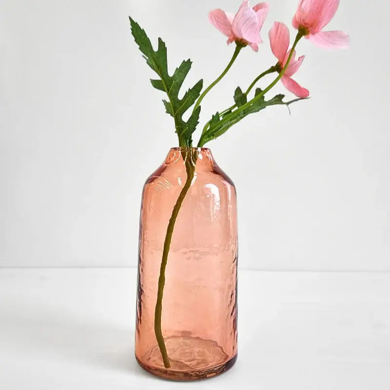 Siena Handblown Hammered Bud Vase