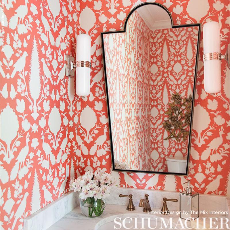 Schumacher Chenonceau Wallpaper