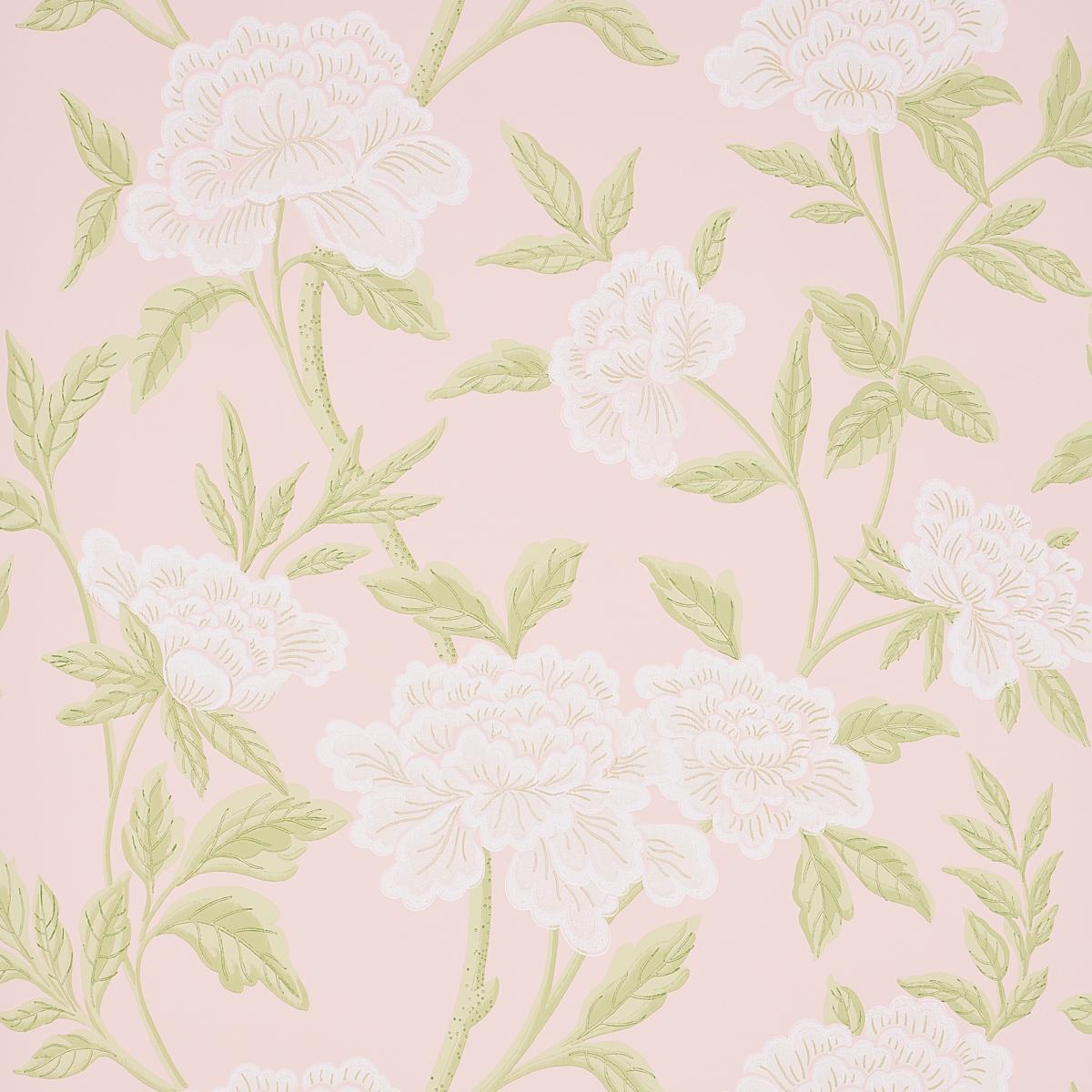 Schumacher Whitney Floral Wallpaper