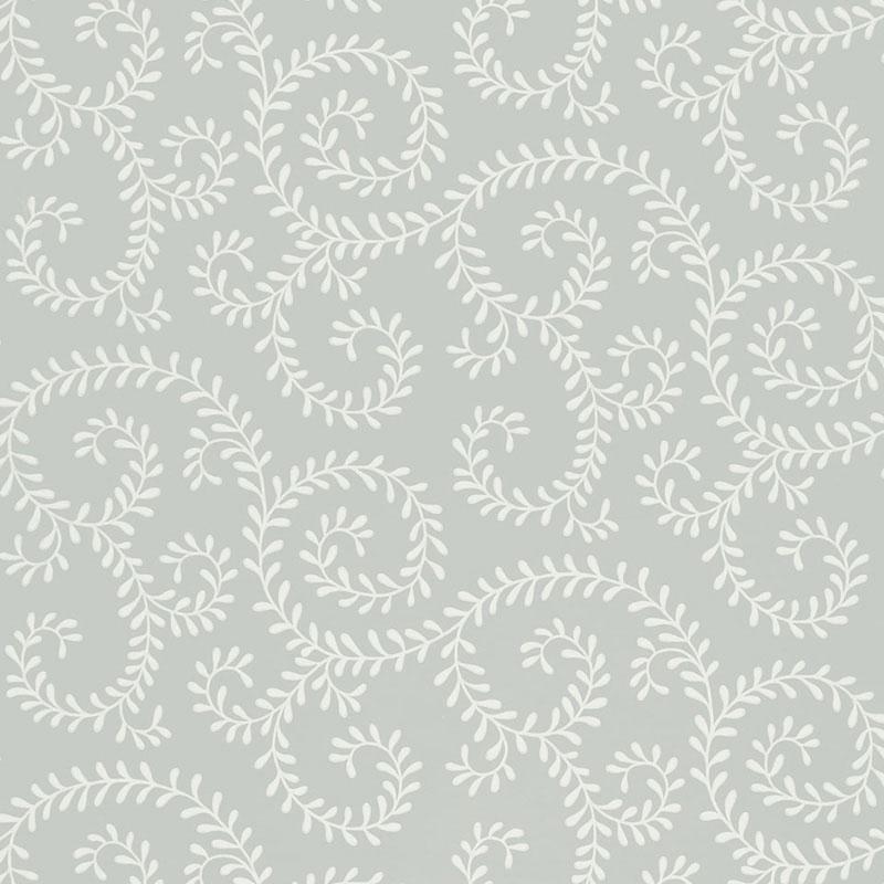 Schumacher Leafy Scroll Wallpaper