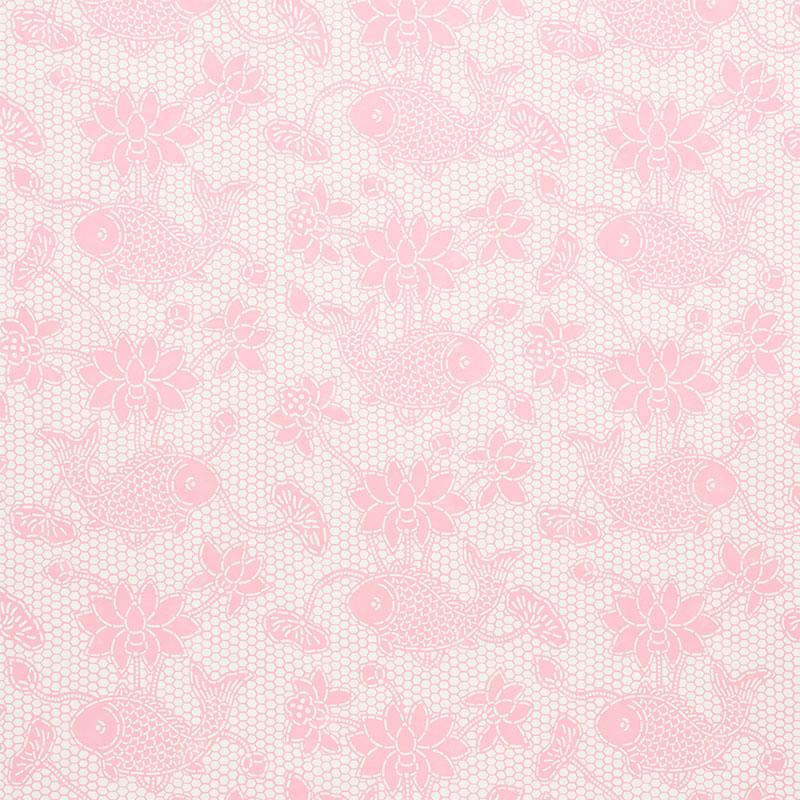 Schumacher Lotus Batik Wallpaper