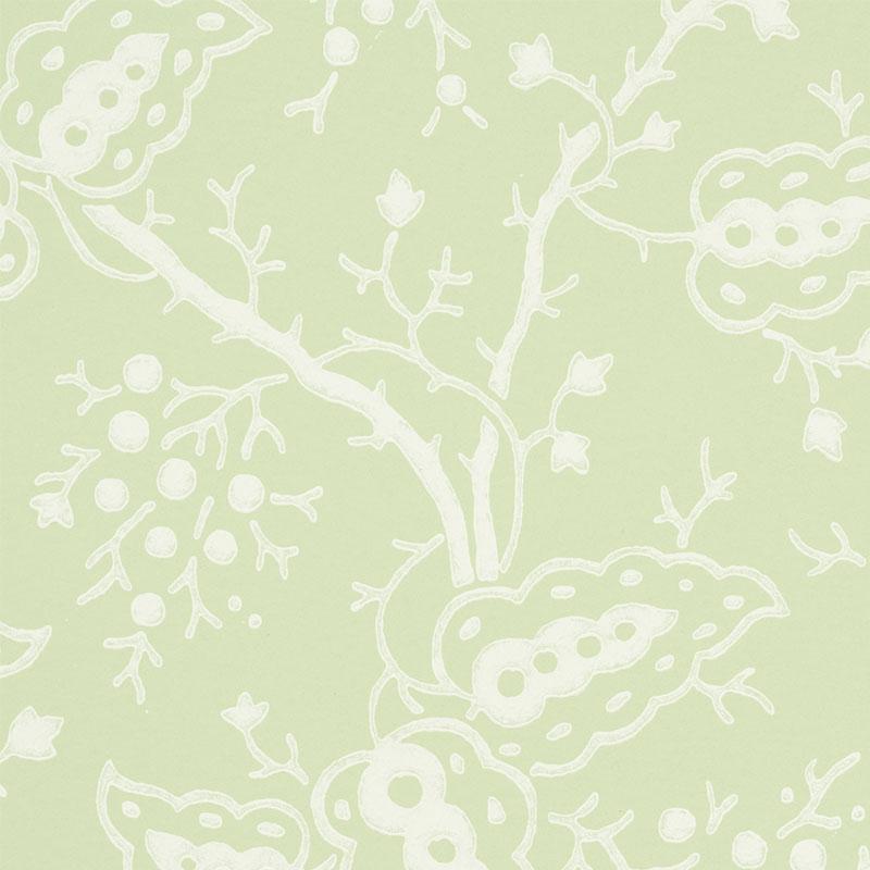 Schumacher Aldwyn Damask Wallpaper