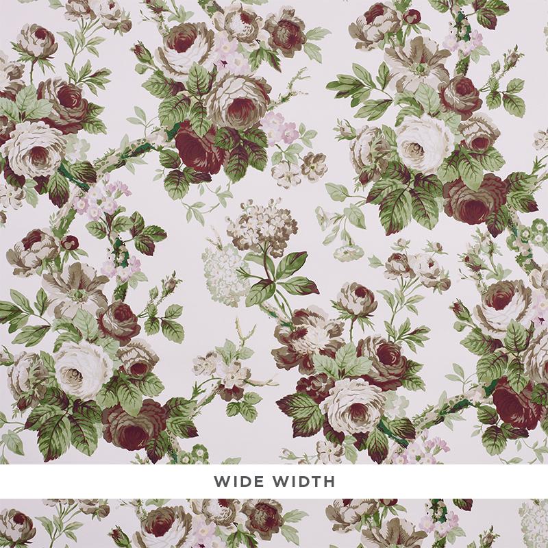 Schumacher Nancy Floral Wallpaper