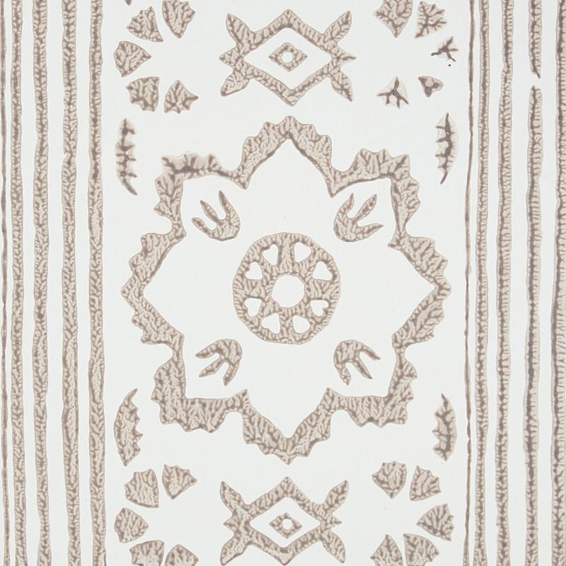 Schumacher Sunda Hand Blocked Print Wallpaper