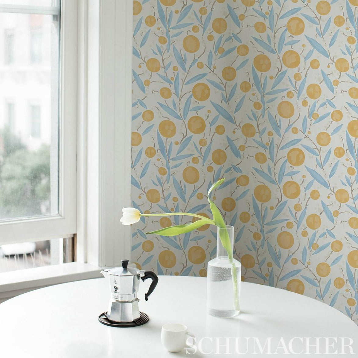 Schumacher Mirabelle Wallpaper