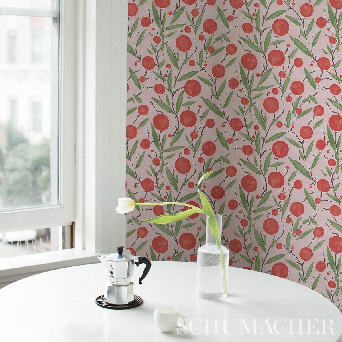 Schumacher Mirabelle Wallpaper