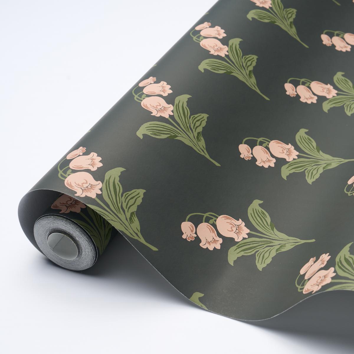 Schumacher Lily Of The Valley Wallpaper