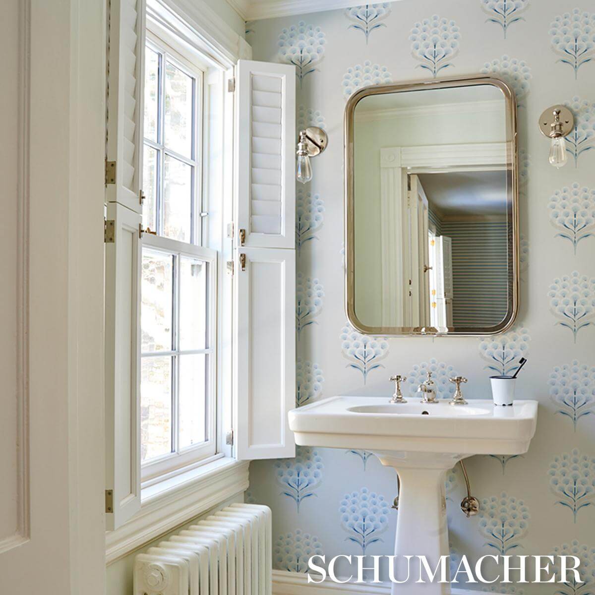 Schumacher Aurelia Wallpaper