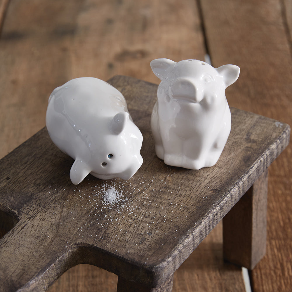 Piglet Salt & Pepper Shakers