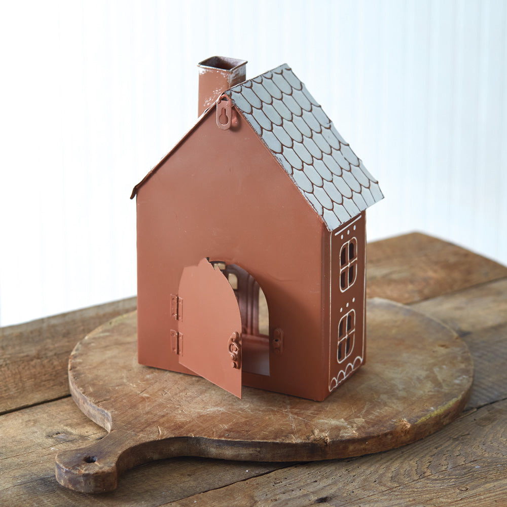 Gingerbread Metal Luminary