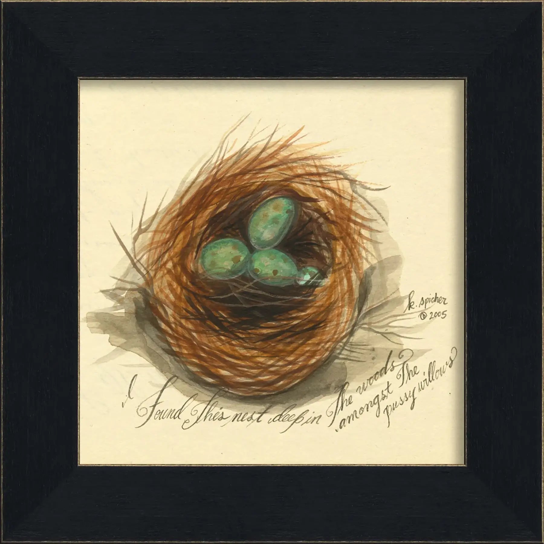 Nest Eggs Art Print