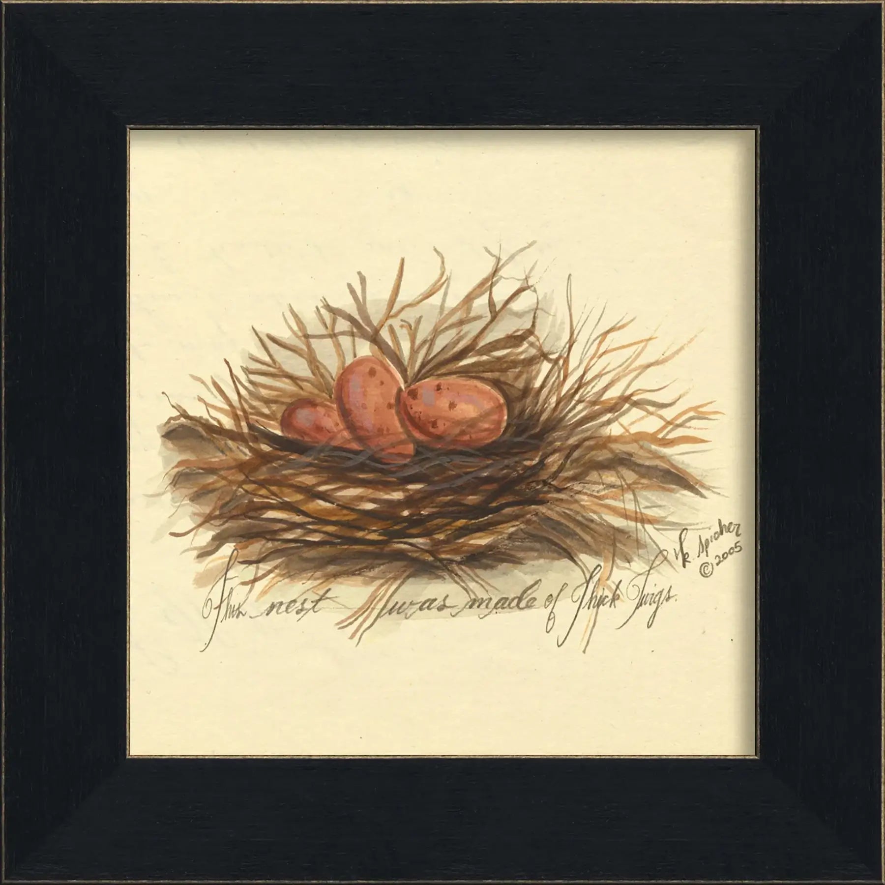 Nest Eggs Art Print