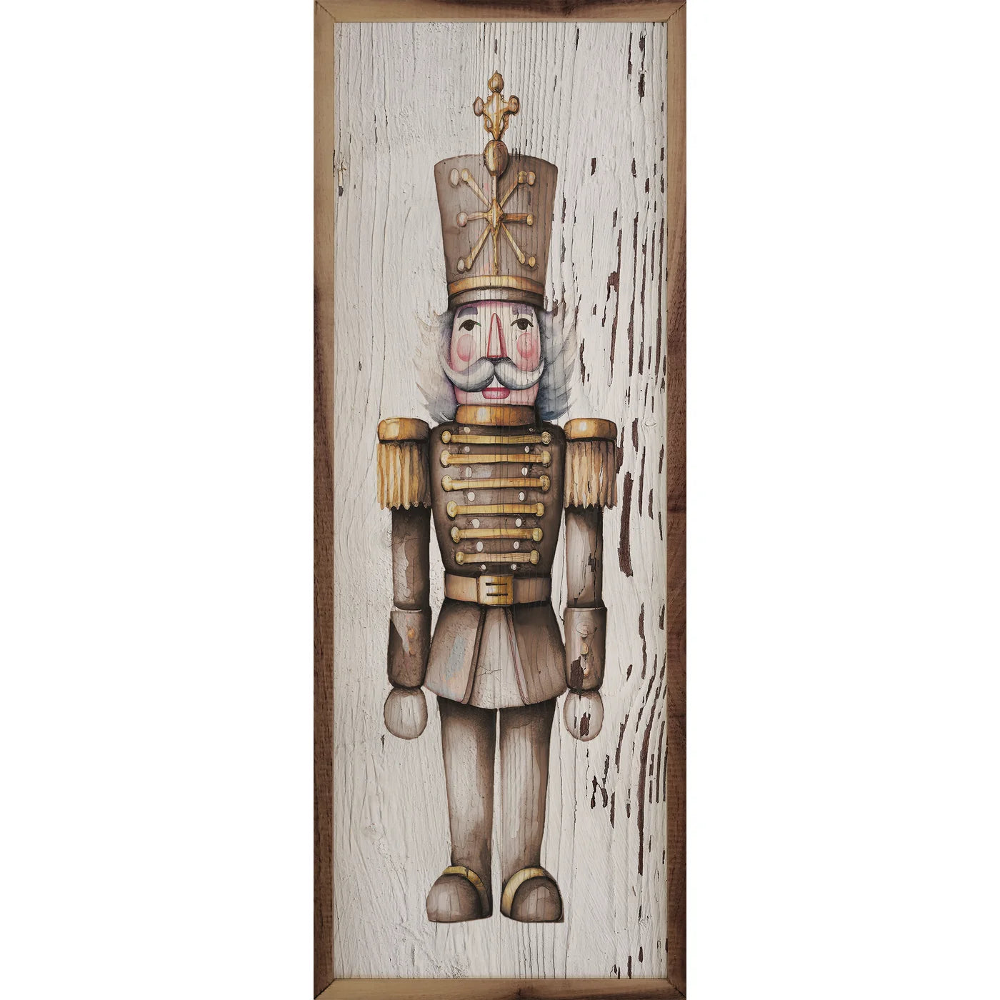 Nutcracker Wood Framed Print