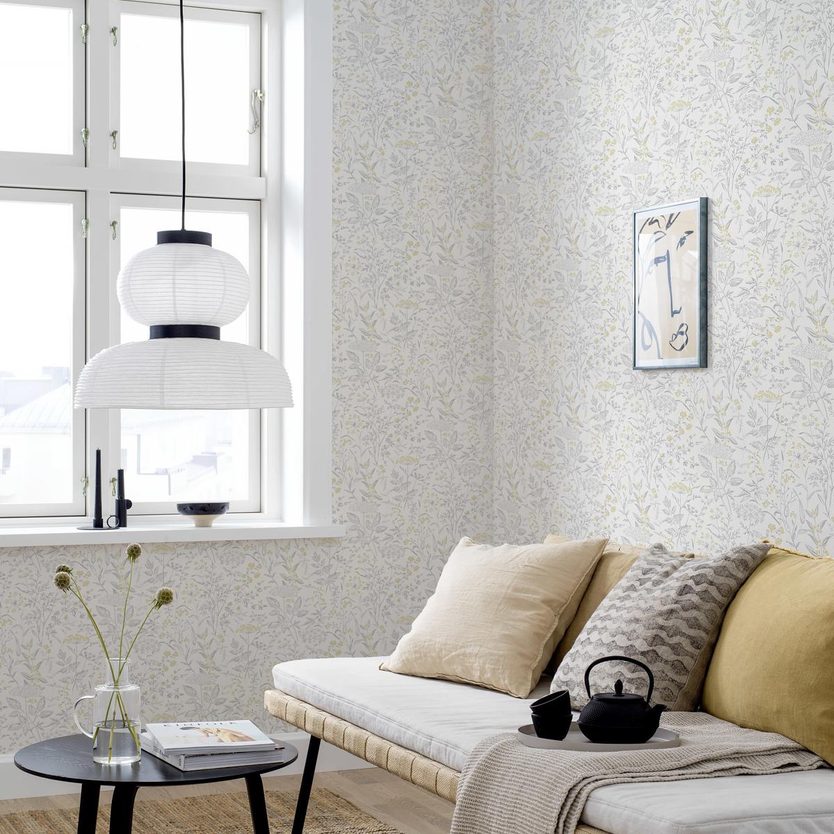 Schumacher Delicate Dance Wallpaper