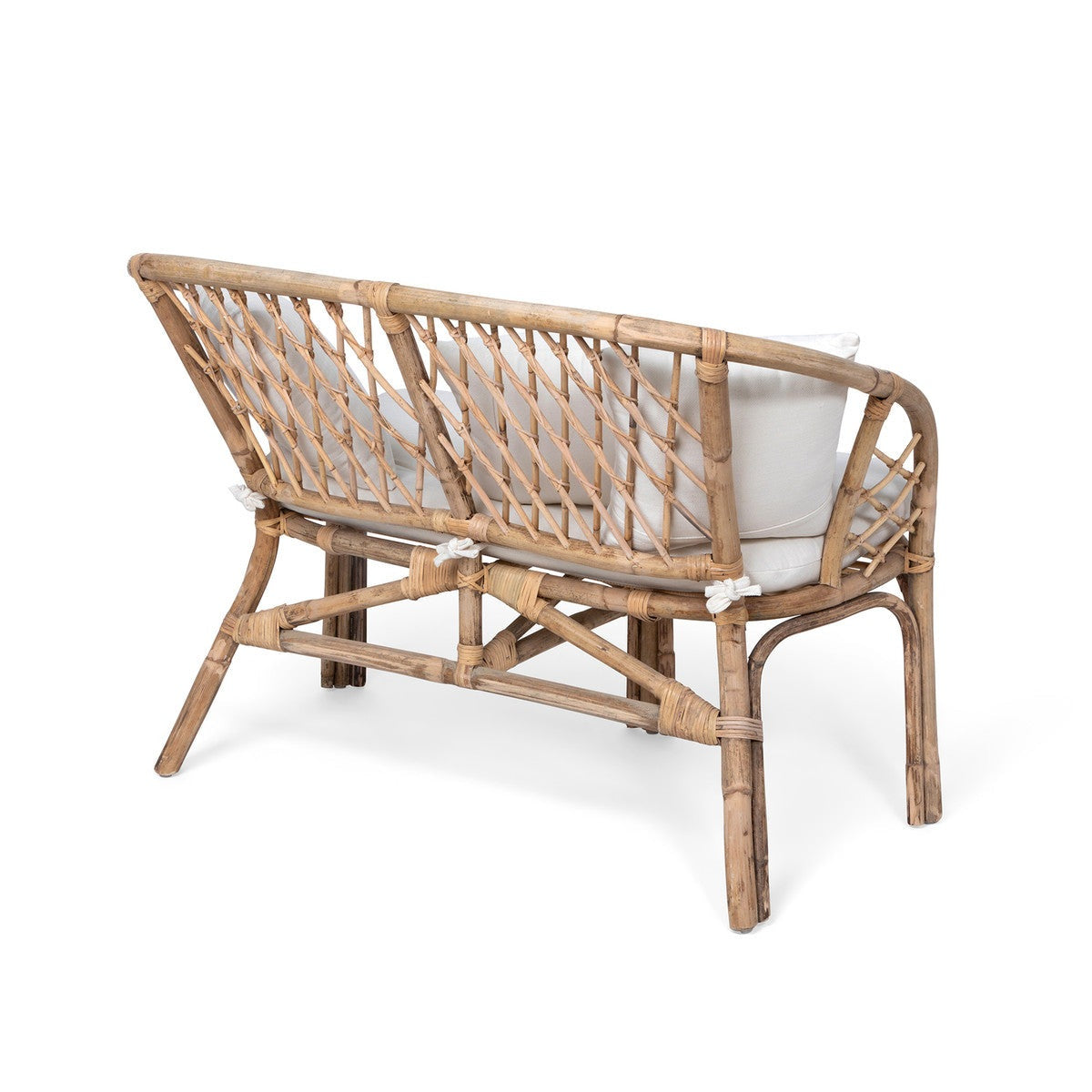 Angola Rattan Loveseat