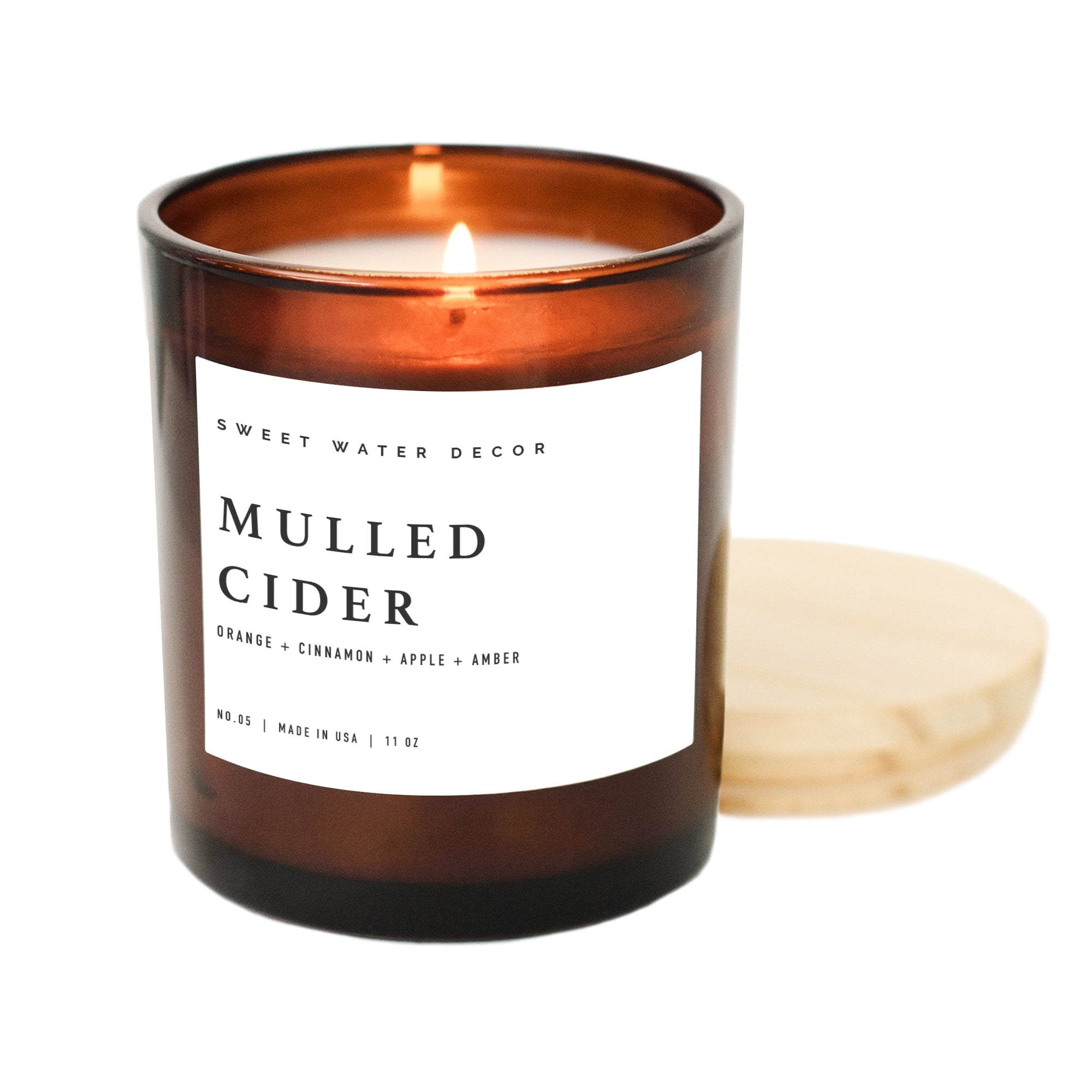 Mulled Cider Amber Jar Candle