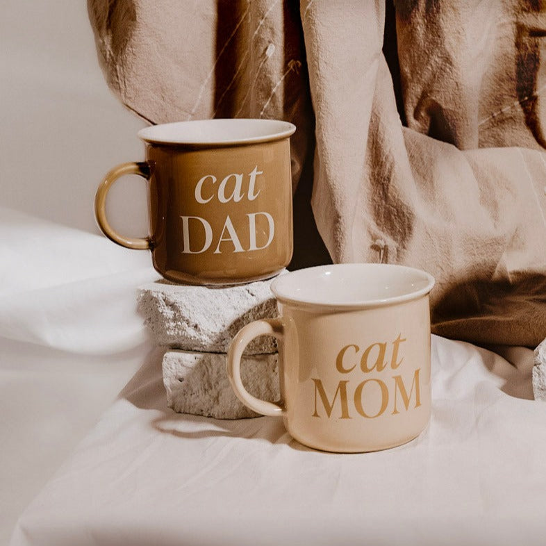 Cat Mom Campfire Coffee Mug