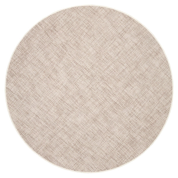 Dash & Albert Crosshatch Ivory Micro Hooked Wool Rug