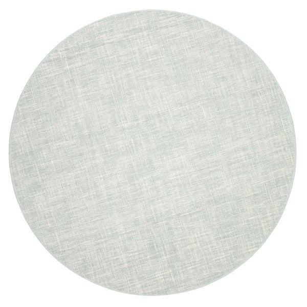 Dash & Albert Crosshatch Sky Micro Hooked Wool Rug