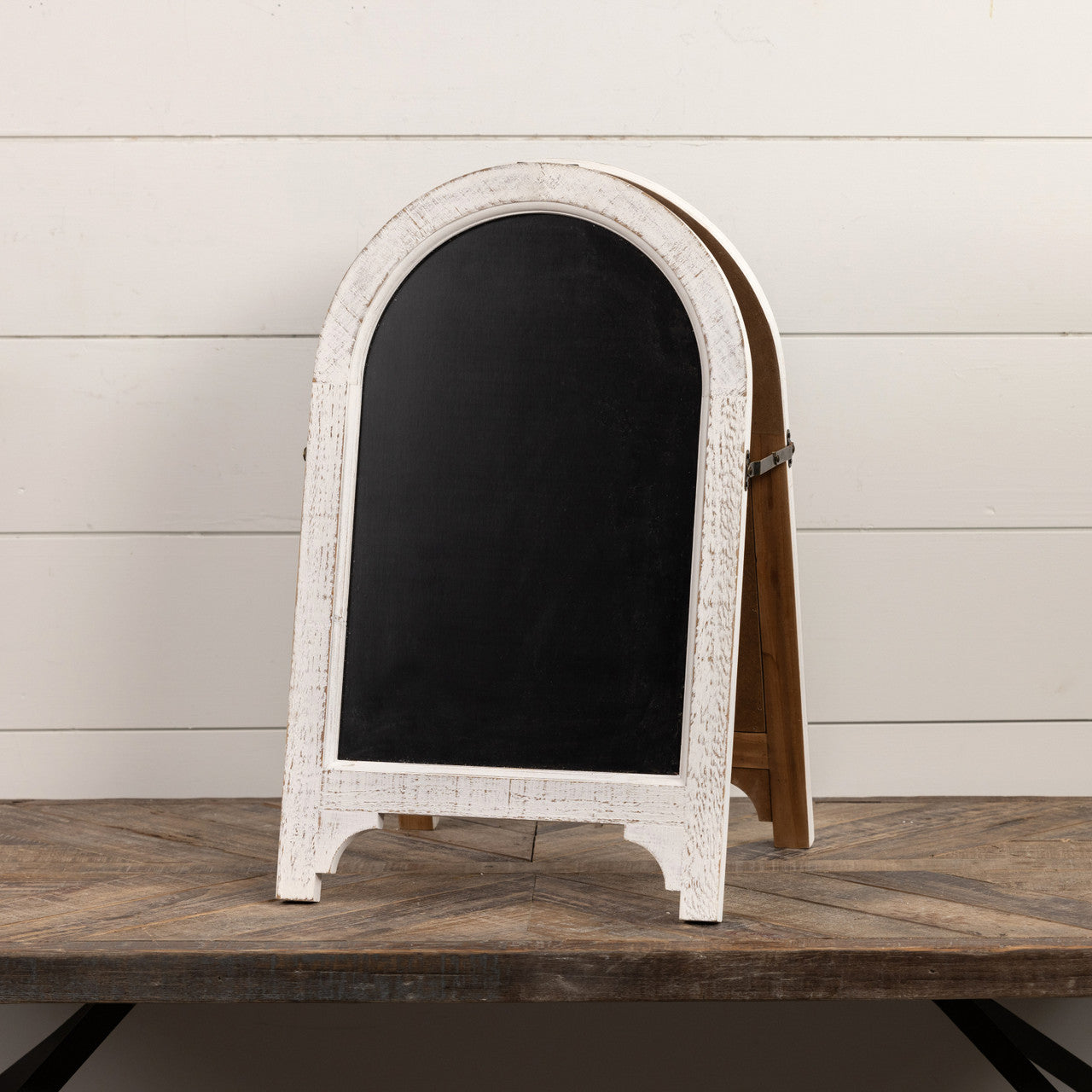 Double Sided White Chalkboard Frame