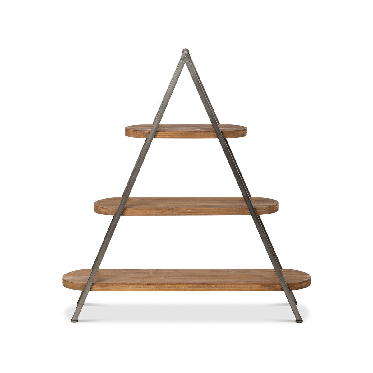 Three Tier Wooden Display Shelf