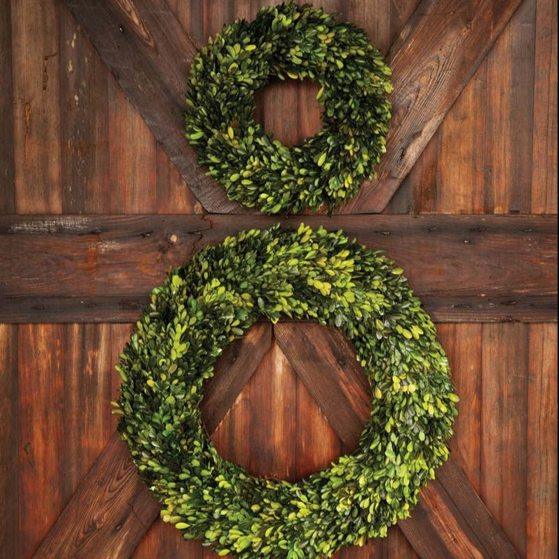 Preserved Boxwood Wreath