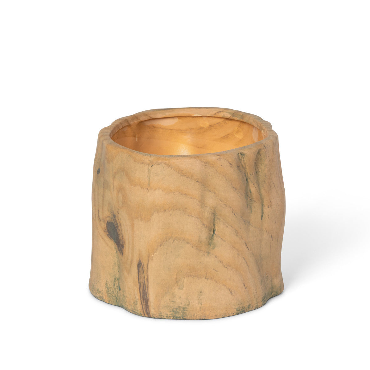 Faux Bois Garden Forest Pot