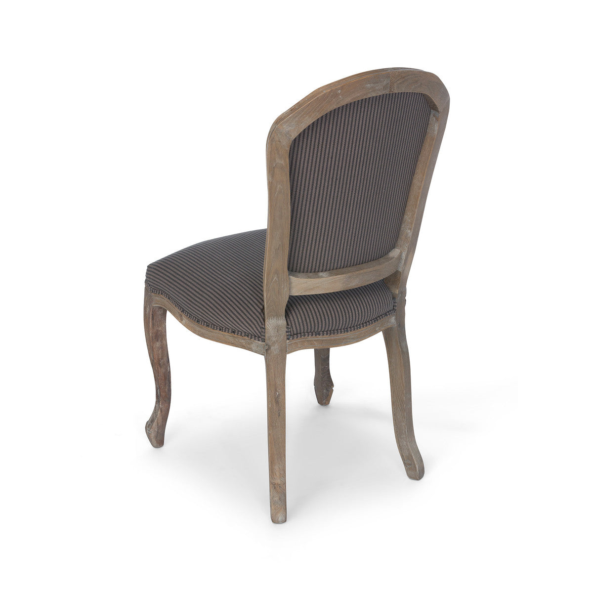 Grey Stripe Dining Chair