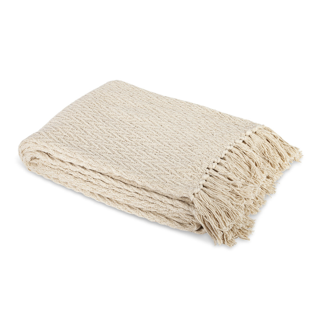 Cotton Heirloom Woven Throw