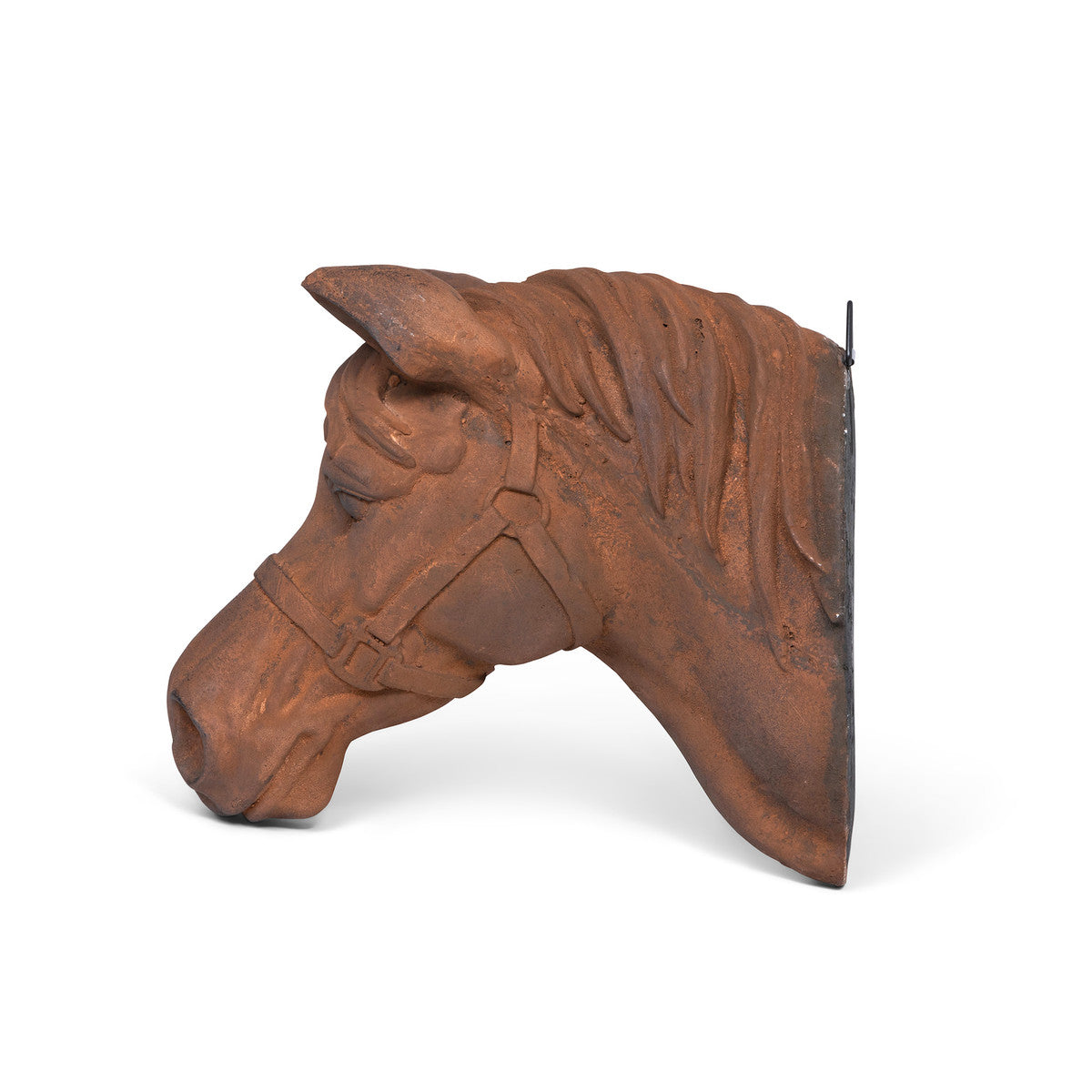 Estate Stone Wall Mount Horse Head