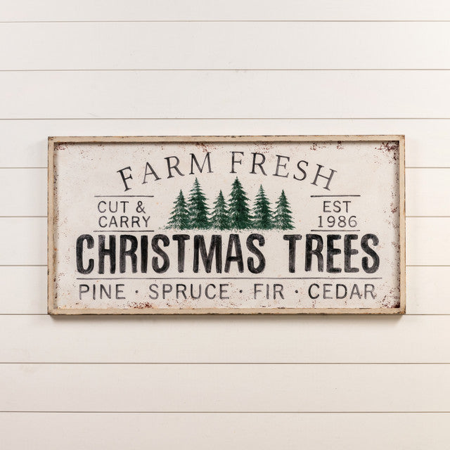 Farm Fresh Christmas Tree Sign