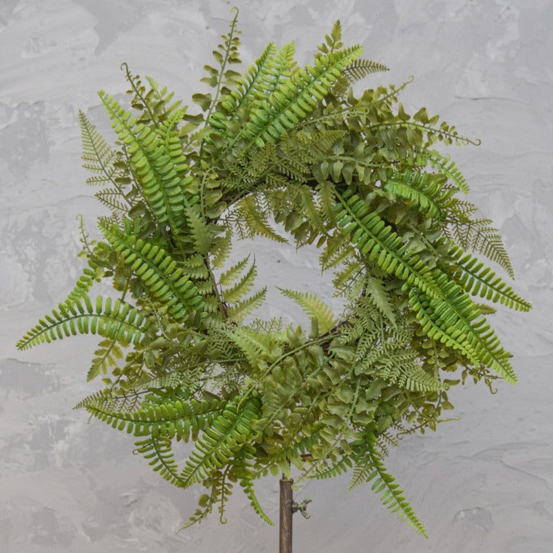 Mixed Fern Wreath