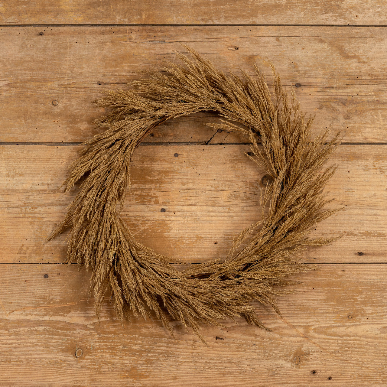 Dark Gold Wheat Wreath