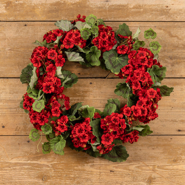 Geranium Wreath