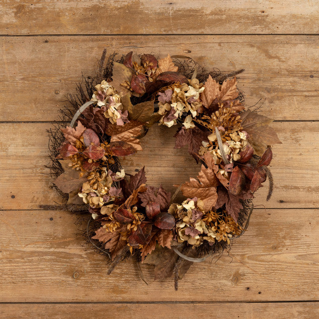 Maple Leaf & Berry Wreath