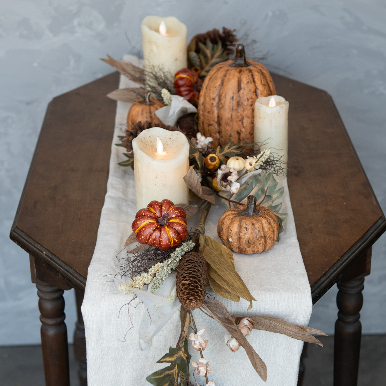 Pumpkin & Daisy Garland