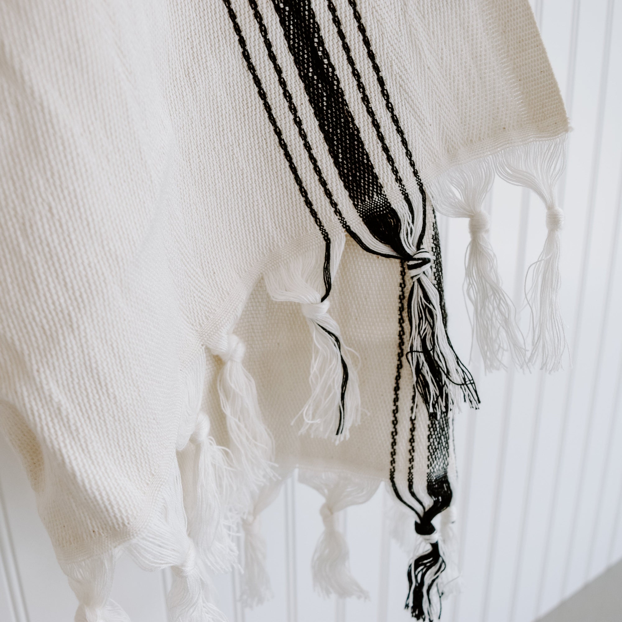 Savannah Five Stripe Turkish Cotton & Bamboo Hand Towel