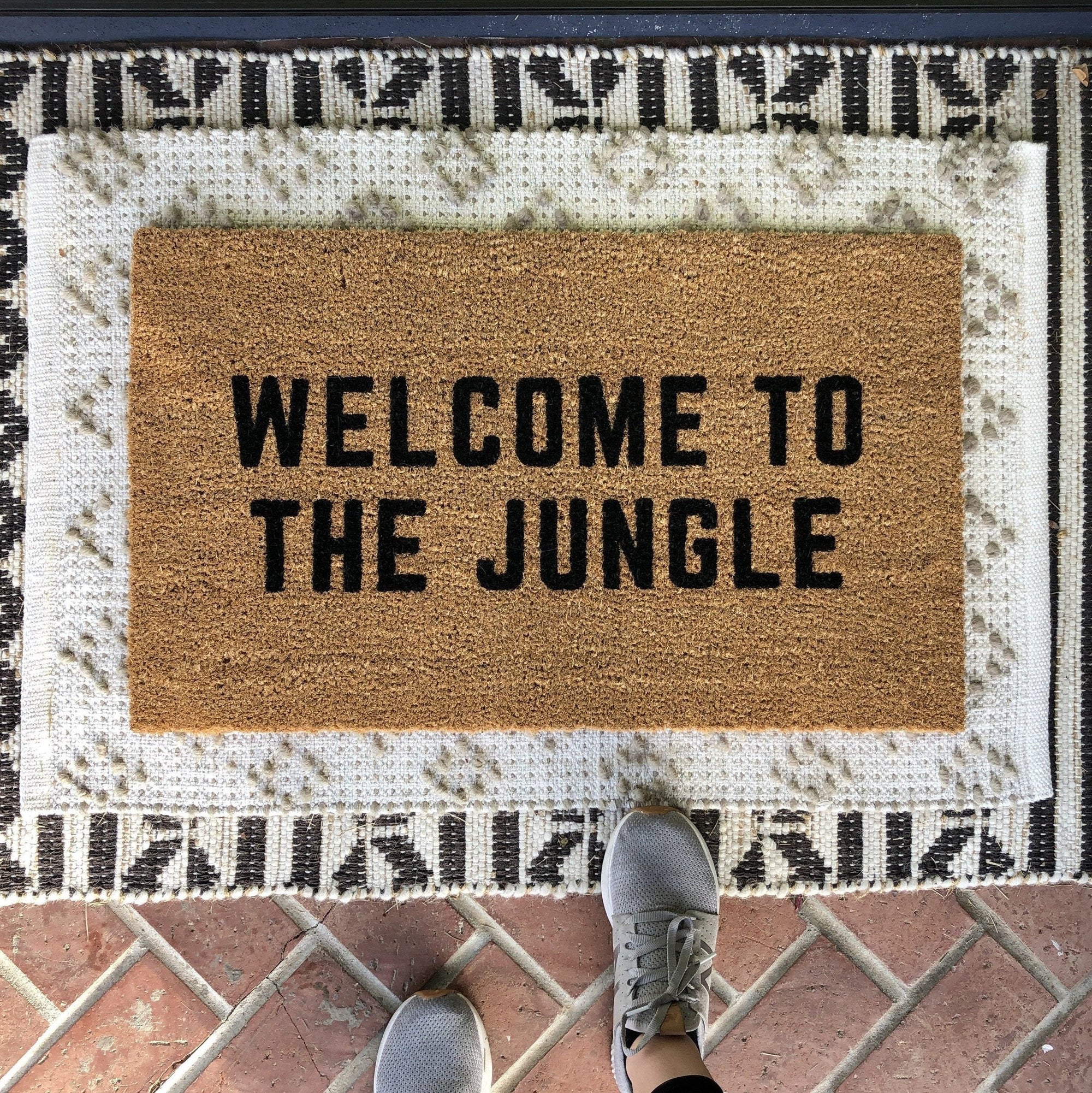 Welcome To The Jungle Doormat