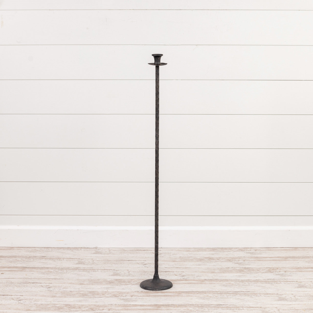 Black Tall Taper Candlestick