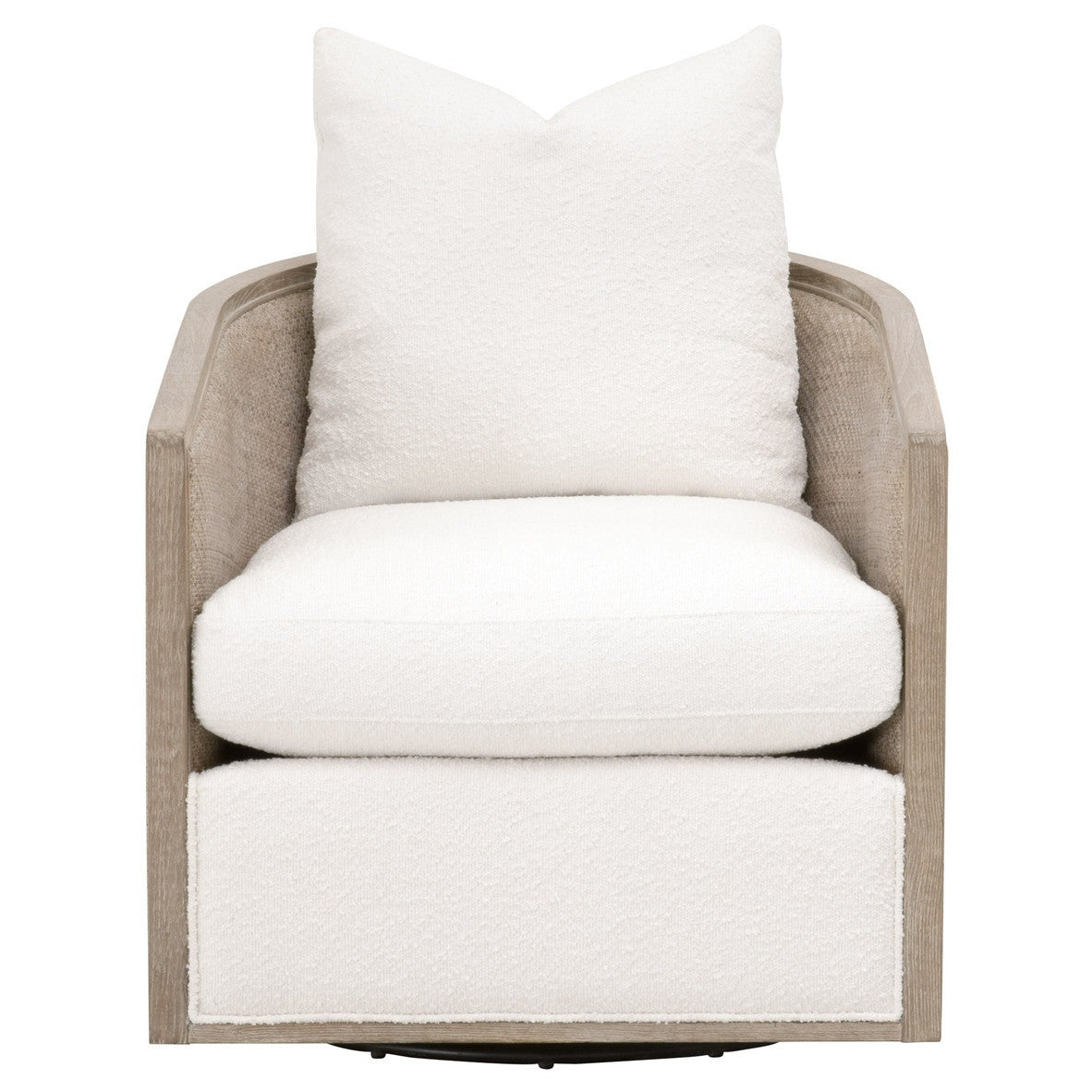 McGuire Swivel Club Chair