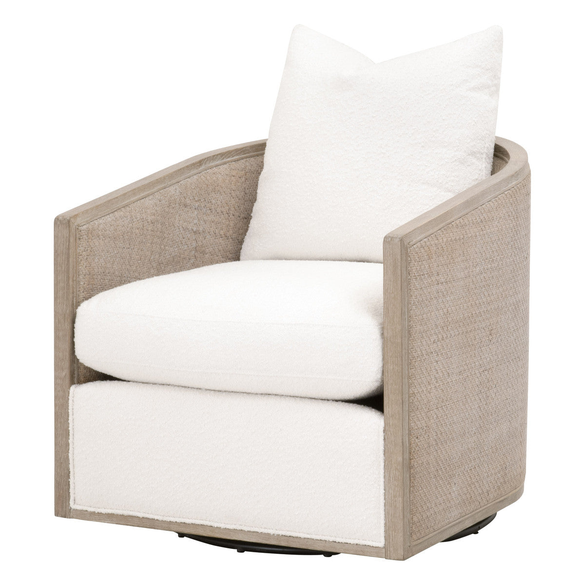 McGuire Swivel Club Chair