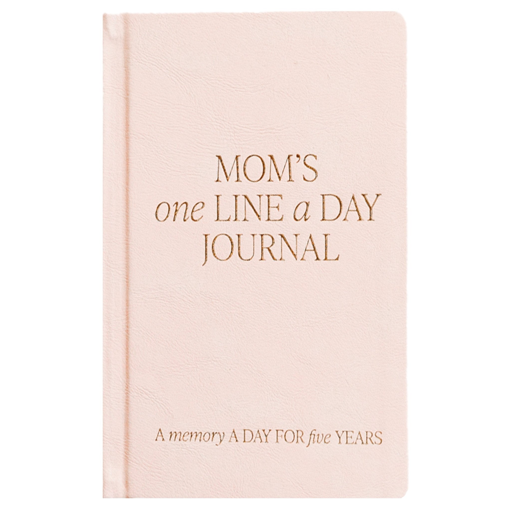 Mom's One Line A Day Leather Journal